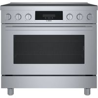 Bosch 800 Series 36" True Convection 5-Element Induction Range (HIS8655C) - Stainless Steel