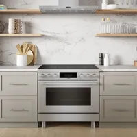 Bosch 800 Series 36" True Convection 5-Element Induction Range (HIS8655C) - Stainless Steel