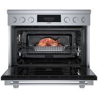 Bosch 800 Series 36" True Convection 5-Element Induction Range (HIS8655C) - Stainless Steel