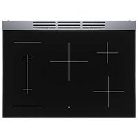 Cuisinière à induction à convection véritable 5 éléments 36 po série 800 po de Bosch (HIS8655C) - Inox