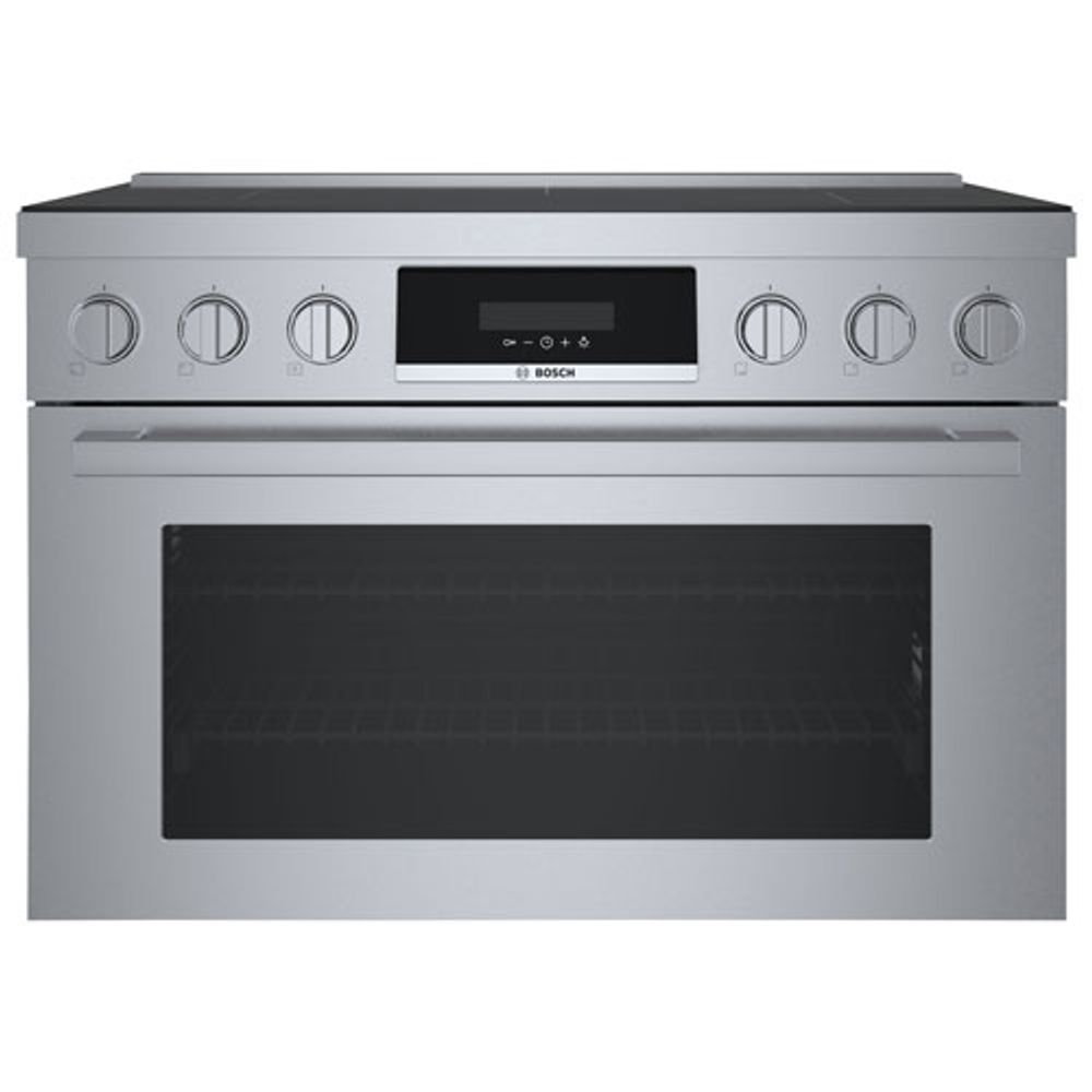 Bosch 800 Series 36" True Convection 5-Element Induction Range (HIS8655C) - Stainless Steel