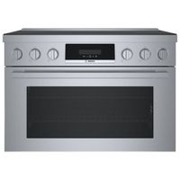 Bosch 800 Series 36" True Convection 5-Element Induction Range (HIS8655C) - Stainless Steel