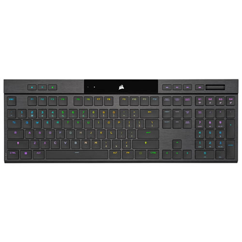 Corsair K100 Air Wireless RGB Gaming Keyboard - Black