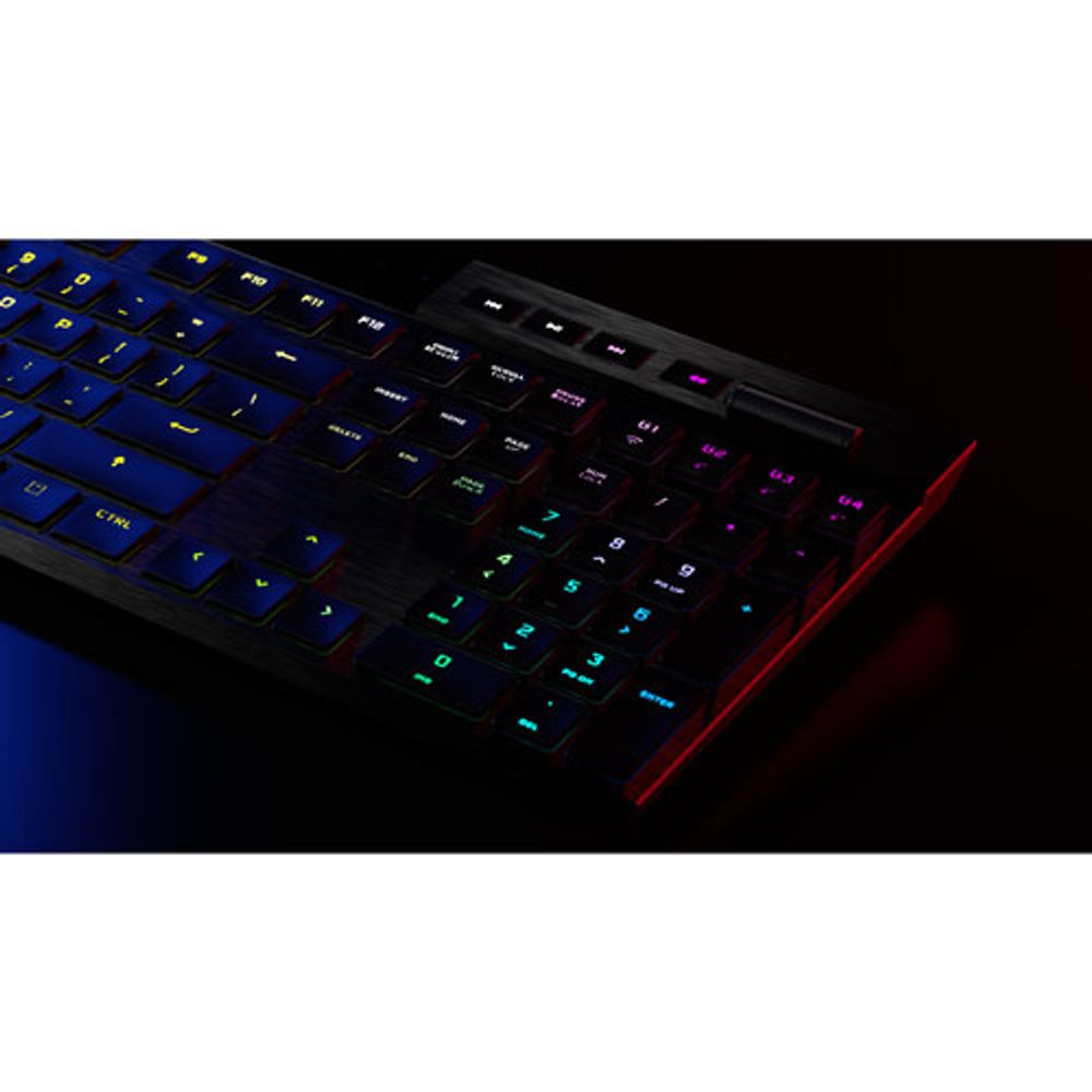 Corsair K100 Air Wireless RGB Gaming Keyboard - Black