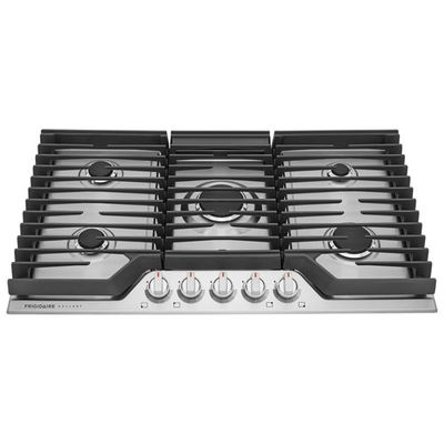 Frigidaire Gallery 36" 5-Burner Gas Cooktop (GCCG3648AS) - Stainless Steel