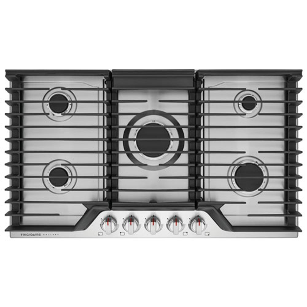 Frigidaire Gallery 36" 5-Burner Gas Cooktop (GCCG3648AS) - Stainless Steel