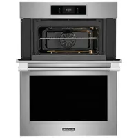 Frigidaire Professional 30" 5.3 Cu. Ft./1.7 Cu. Ft. Double Wall Oven/Microwave Combo (PCWM3080AF) - Stainless Steel