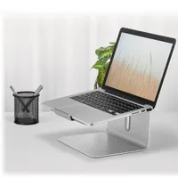 Insignia Ergonomic Laptop Stand - Space Grey - Only at Best Buy