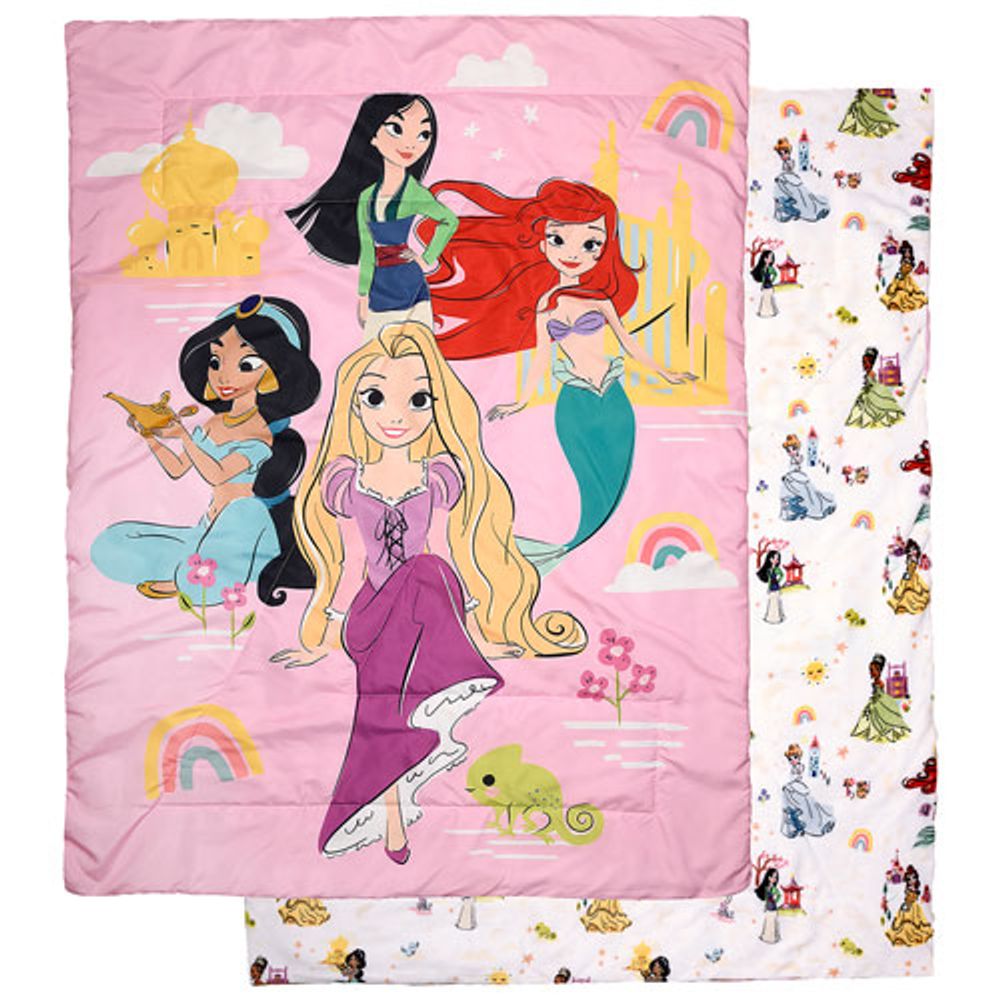 Disney Princess 2-Piece Toddler Bedding Set - Pink