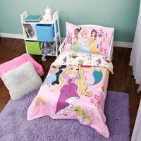 Disney Princess 2-Piece Toddler Bedding Set - Pink