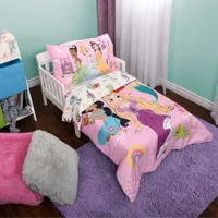 Disney Princess 2-Piece Toddler Bedding Set - Pink