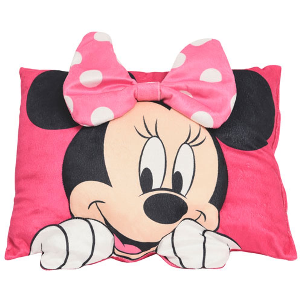 Nemcor Minnie Mouse 3D Decorative Pillow - Pink