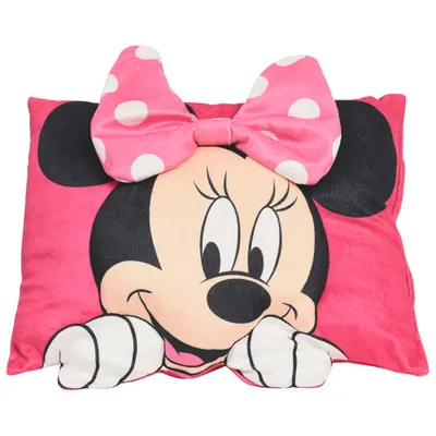 Nemcor Minnie Mouse 3D Decorative Pillow - Pink