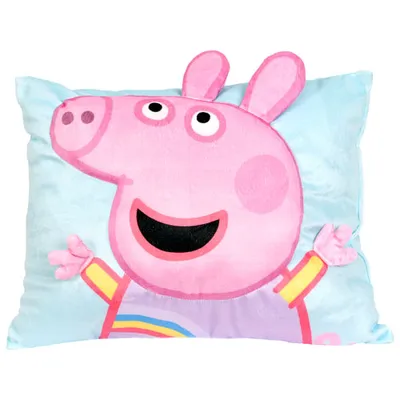Nemcor Peppa Pig 3D Decorative Pillow - Pink