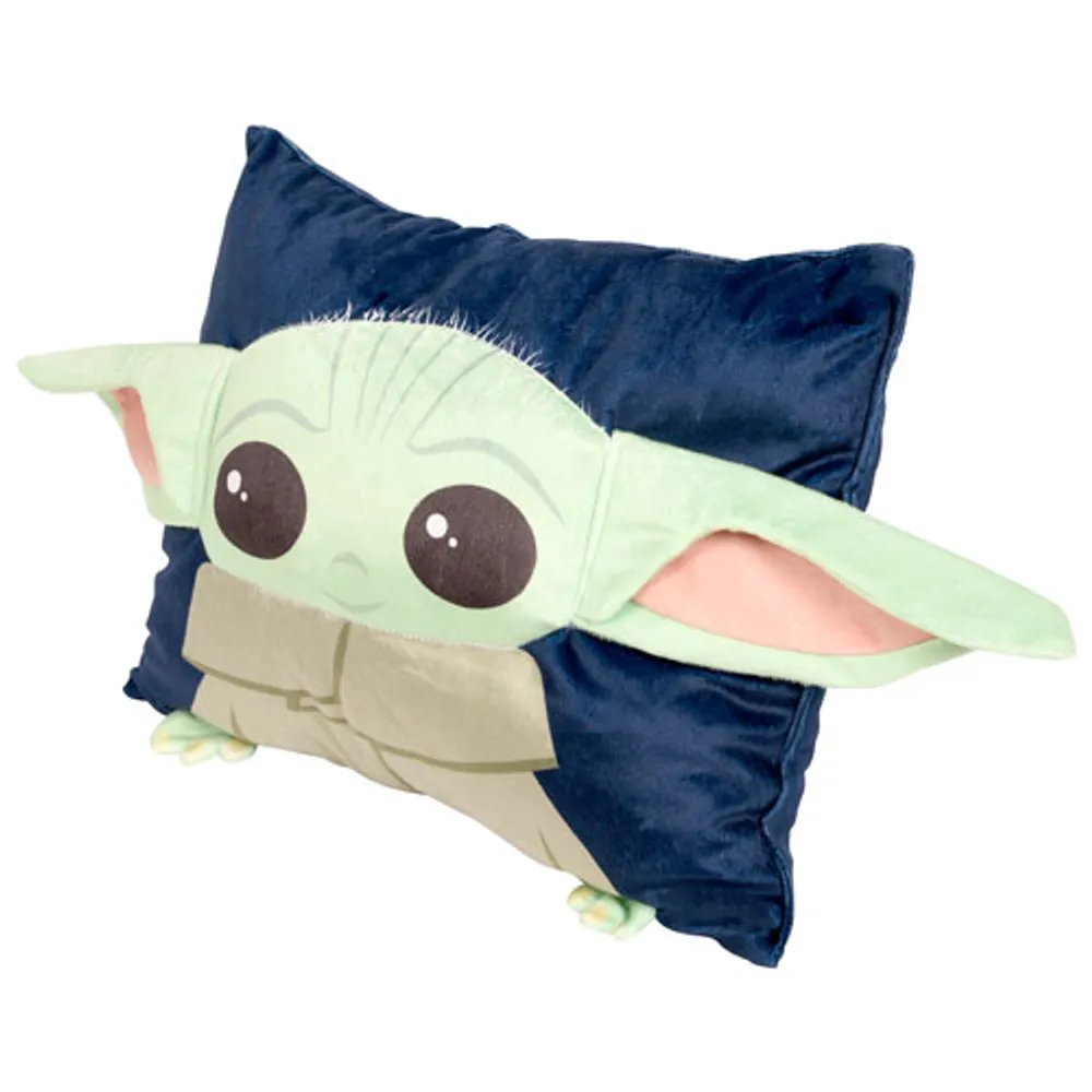 Nemcor Yoda 3D Decorative Pillow - Blue