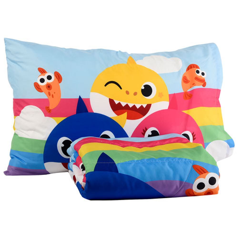 Nickelodeon Baby Shark 2-Piece Toddler Bedding Set - Multi-Colour