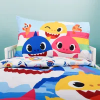 Nickelodeon Baby Shark 2-Piece Toddler Bedding Set - Multi-Colour
