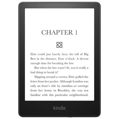 Amazon Kindle Paperwhite 16GB 6.8" Digital eBook Reader with Touchscreen (B09TMF6742) - Black