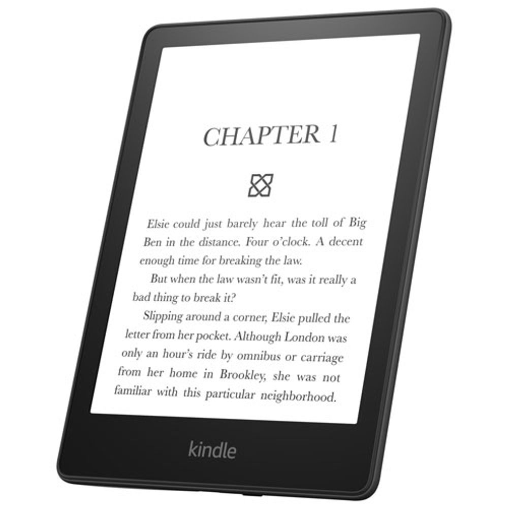 Amazon Kindle Paperwhite 16GB 6.8" Digital eBook Reader with Touchscreen (B09TMF6742) - Black