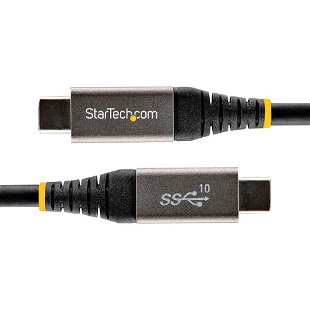 StarTech 1m (3.28 ft.) USB-C to USB-C Cable (USB31CCV1M)