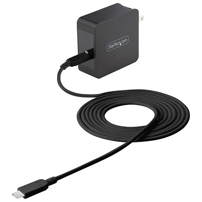 StarTech 60W USB-C Wall Charger (WCH1CBK) - Black