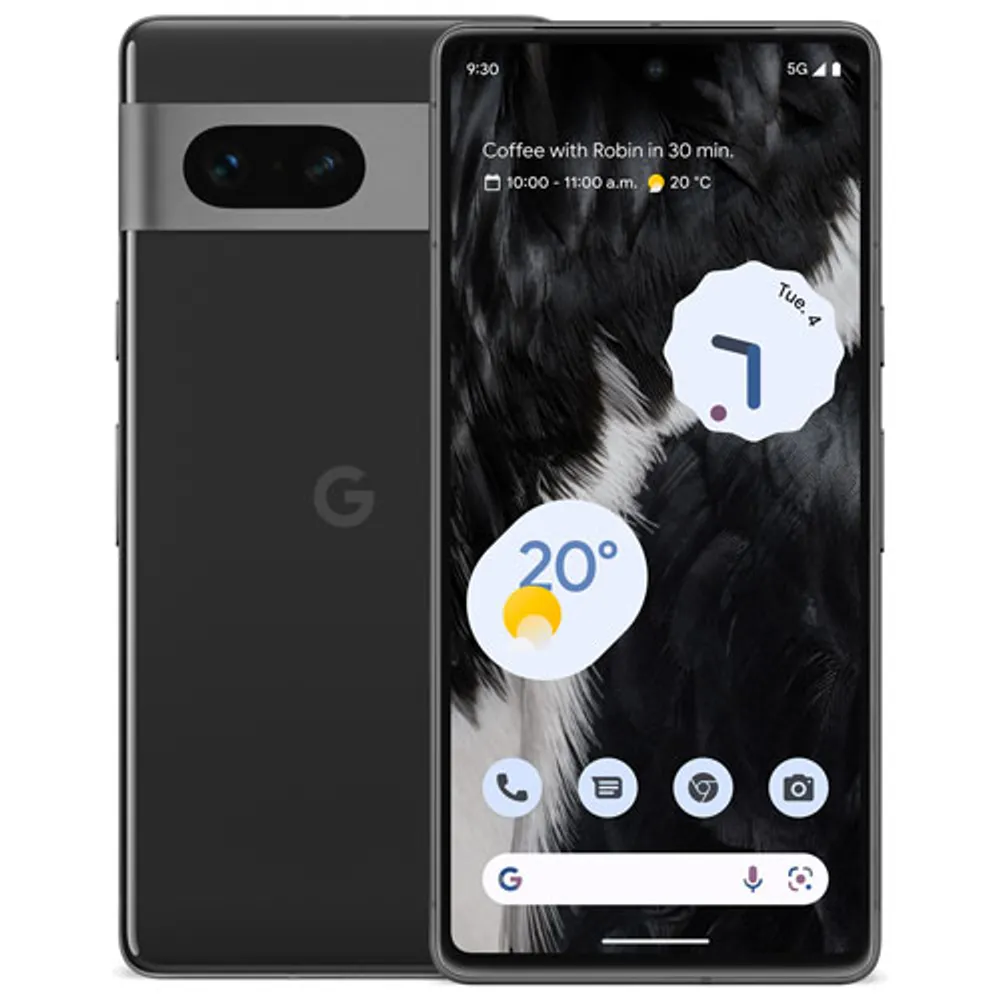 Bell Google Pixel 7 128GB - Obsidian - Monthly Financing