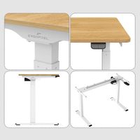 Ergopixel Altura Leggero 47"W Adjustable Standing Desk - Light Brown - Only at Best Buy