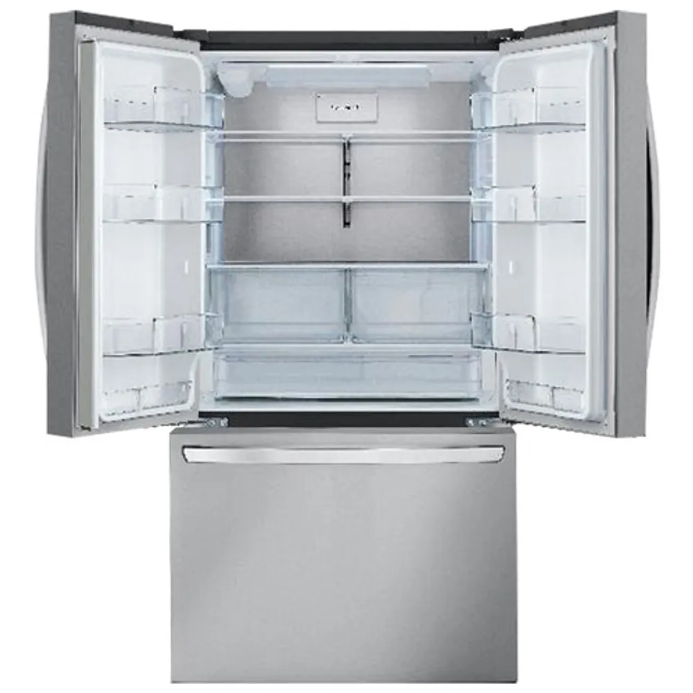 LG 36" 27 cu. ft. Smart Counter-Depth MAX Refrigerator with Internal Water Dispenser (LRFLC2706S) - Stainless Steel