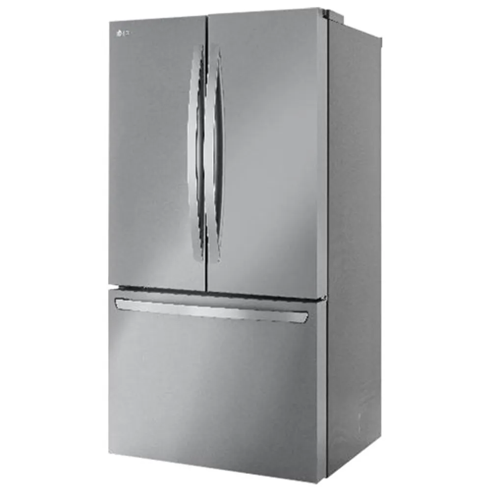 LG 36" 27 cu. ft. Smart Counter-Depth MAX Refrigerator with Internal Water Dispenser (LRFLC2706S) - Stainless Steel