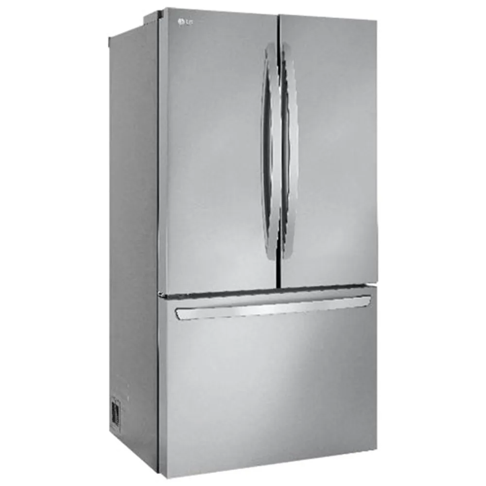 LG 36" 27 cu. ft. Smart Counter-Depth MAX Refrigerator with Internal Water Dispenser (LRFLC2706S) - Stainless Steel