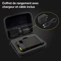 Mini chargeur portatif PowerCube de 32 000 mAh à 4 prises de Scosche (PBPi-SP)