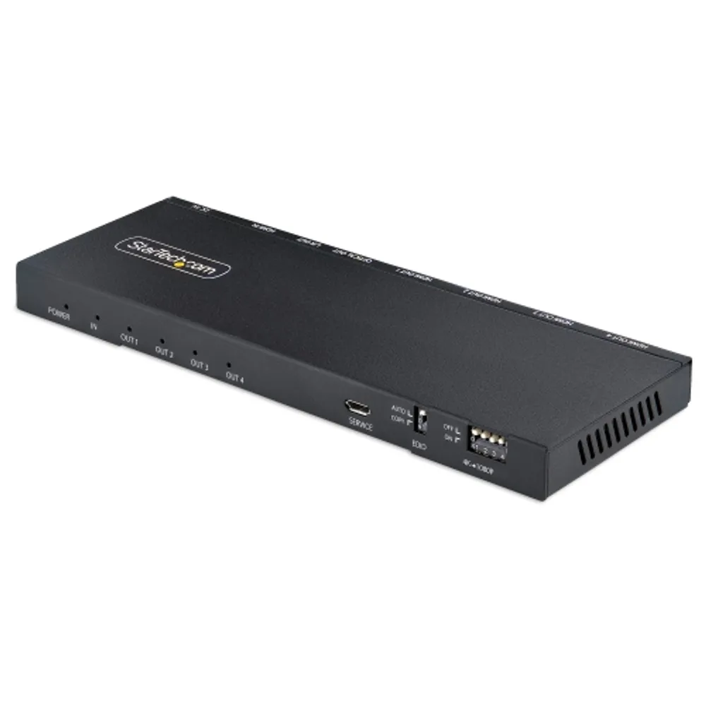 StarTech.com 4 Port HDMI 1.3 Video Splitter w/ Audio (ST124HDMI2