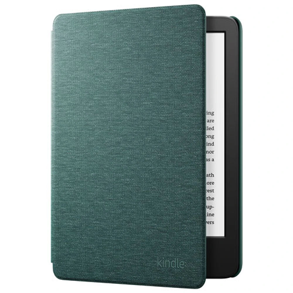Étui en tissu pour Kindle d'Amazon (2022/2024) - Émeraude foncée