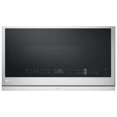 LG Over-The-Range Microwave with EasyClean - 2.1 Cu. Ft. - Stainless Steel