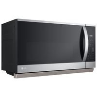 LG Over-The-Range Microwave with EasyClean & ExtendaVent - 2.1 Cu. Ft. - PrintProof Stainless Steel