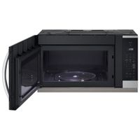 LG Over-The-Range Microwave with EasyClean & ExtendaVent - 2.1 Cu. Ft. - PrintProof Stainless Steel