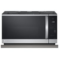 LG Over-The-Range Microwave with EasyClean & ExtendaVent - 2.1 Cu. Ft. - PrintProof Stainless Steel