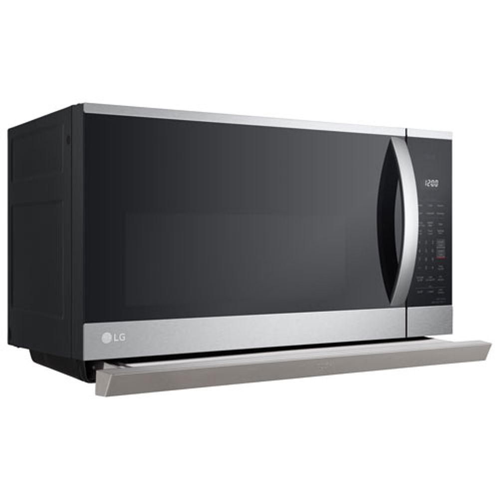 LG Over-The-Range Microwave with EasyClean & ExtendaVent - 2.1 Cu. Ft. - PrintProof Stainless Steel