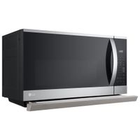 LG Over-The-Range Microwave with EasyClean & ExtendaVent - 2.1 Cu. Ft. - PrintProof Stainless Steel