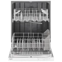 Whirlpool 24" 55dB Built-In Dishwasher (WDP540HAMW) - White