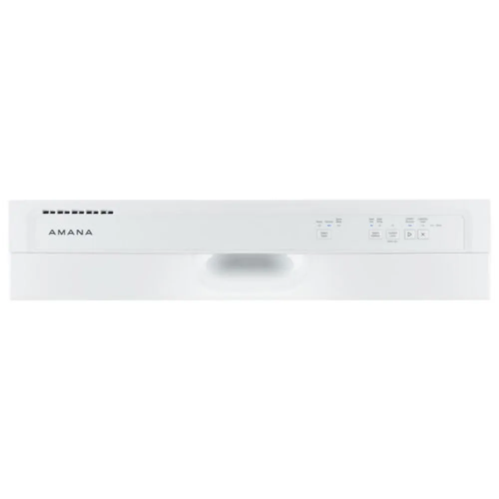 Lave-vaisselle encastrable 24 po 59 dB d'Amana (ADB1400AMW) - Blanc