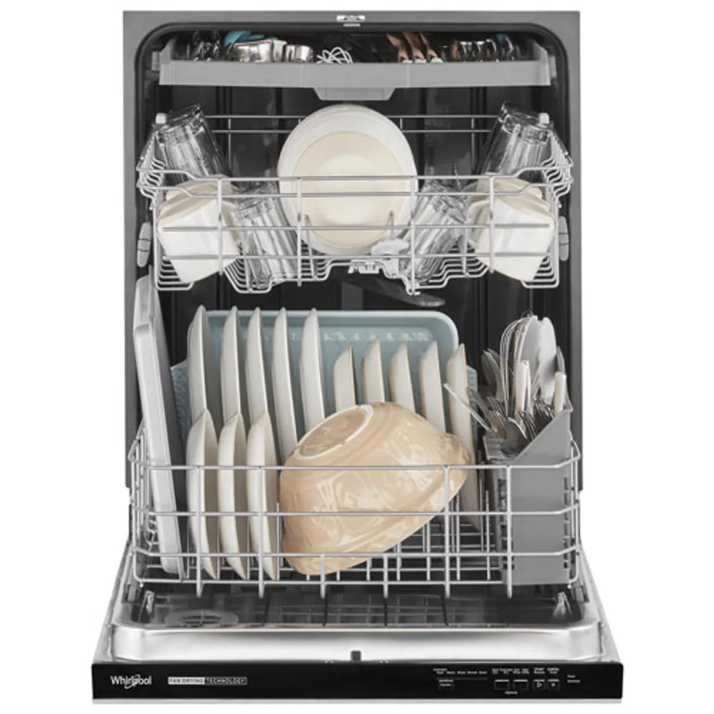 Whirlpool 24" 51dB Built-In Dishwasher with Third Rack (WDP730HAMZ) - Stainless Steel