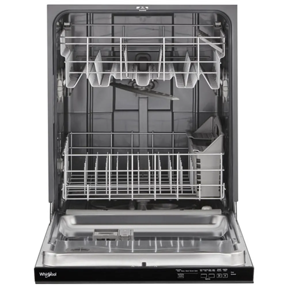 Whirlpool 24" 55dB Built-In Dishwasher (WDP560HAMB) - Black