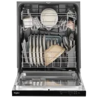 Whirlpool 24" 55dB Built-In Dishwasher (WDP560HAMB) - Black