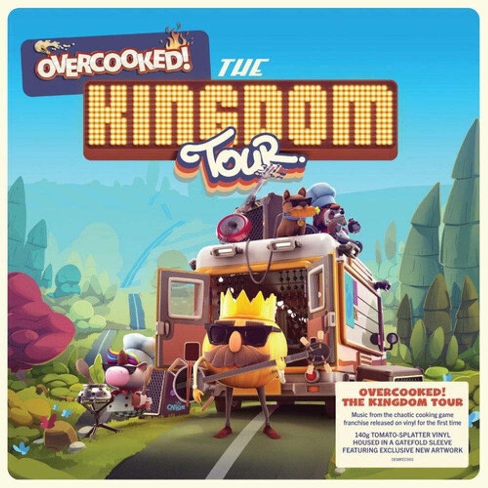 DEMON/EDSEL Overcooked: The Kingdom Tour (Video Game Soundtrack) [140-Gram ' Tomato Splatter' | Bramalea City Centre DEMON/EDSEL Overcooked: The Kingdom Tour (Video Game Soundtrack) [140-Gram ' Tomato Splatter' | Bramalea City Centre