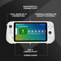 Logitech G Cloud Gaming Handheld Portable Gaming Console - White