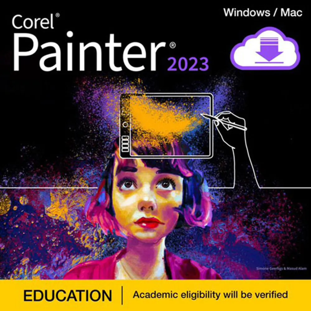 Corel Painter 2023 Education Edition (PC/Mac) - Téléchargement numérique