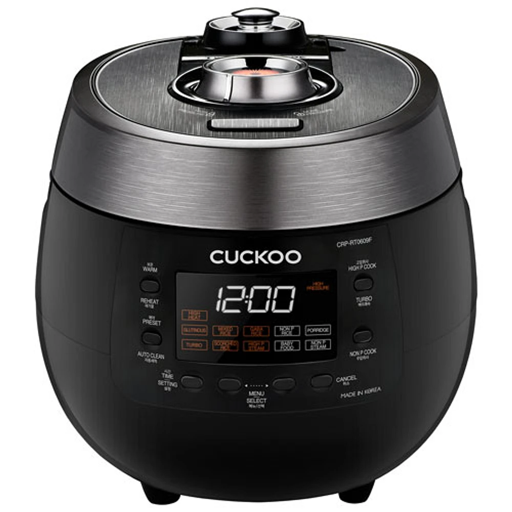 Cuckoo Rice Cooker (CRP-RT0609FB) - 6-Cup