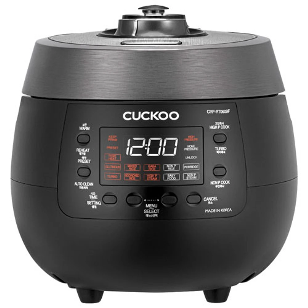 Cuckoo Rice Cooker (CRP-RT0609FB) - 6-Cup