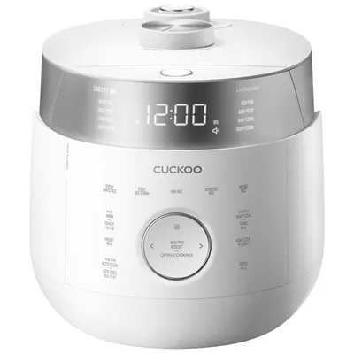 Cuckoo Rice Cooker (CRP-LHTR0609FW) - 6-Cup